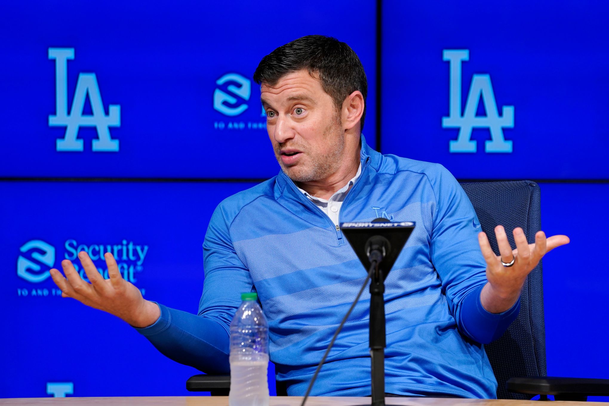 Dodgers president Andrew Friedman says getting Clayton Kershaw