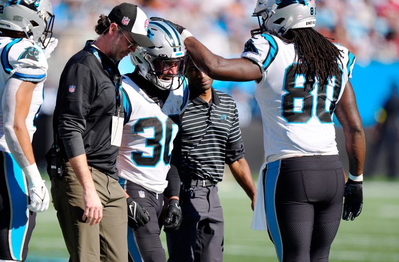 Panthers RB Hubbard ruled out; Foreman to start vs Falcons