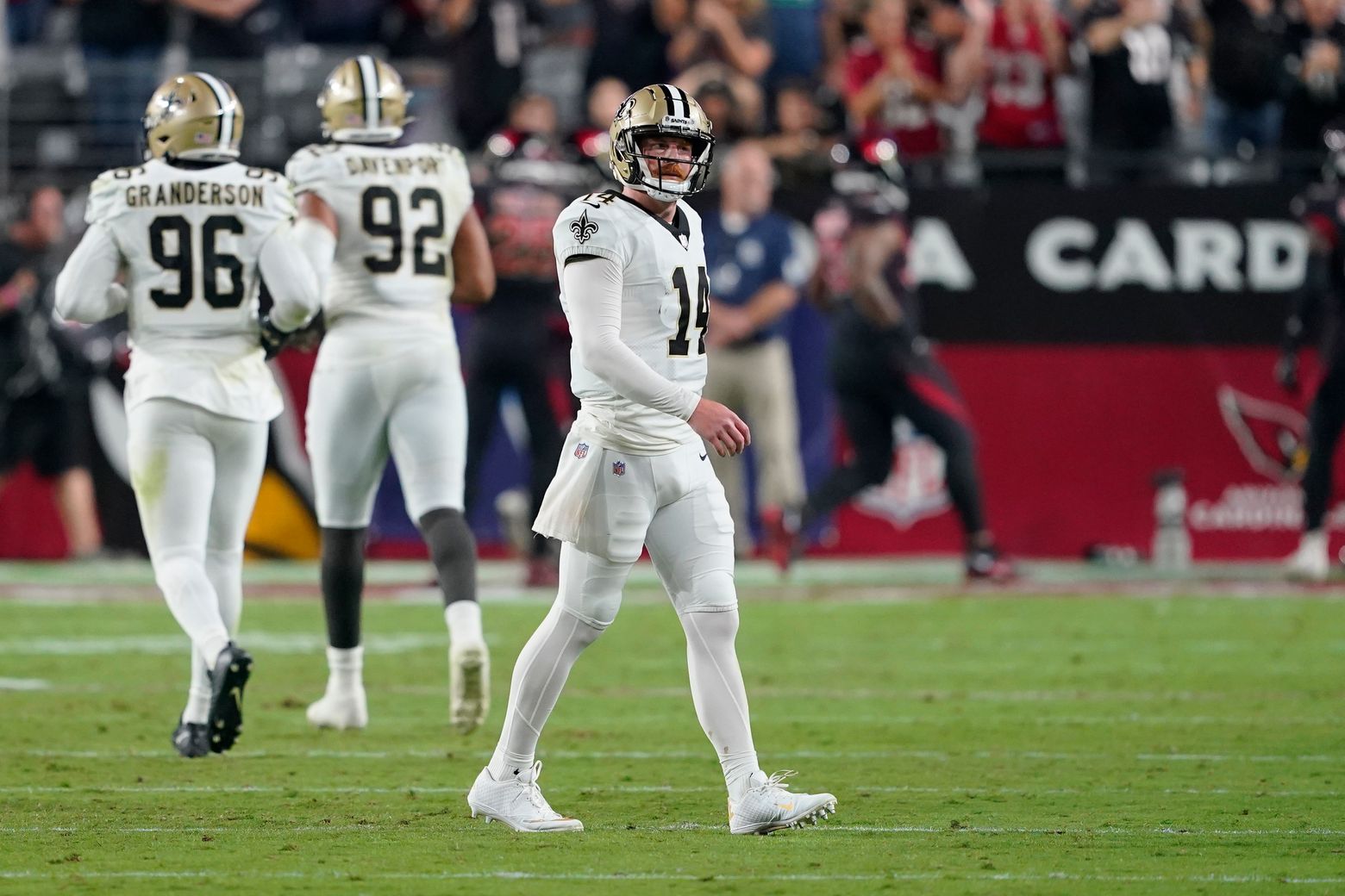 Saints can't overcome Dalton's 3 turnovers, 14-point halftime deficit in  loss to Cardinals