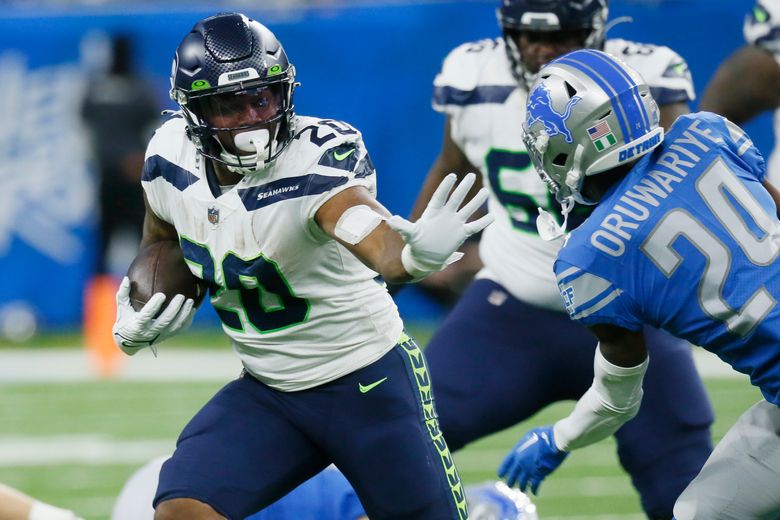 Seattle Seahawks cornerback Coby Bryant (8) against the Los Angeles Rams in  an NFL football game, Sunday, Dec. 4, 2022, in Inglewood, Calif. Seahawks  won 27-23. (AP Photo/Jeff Lewis Stock Photo - Alamy