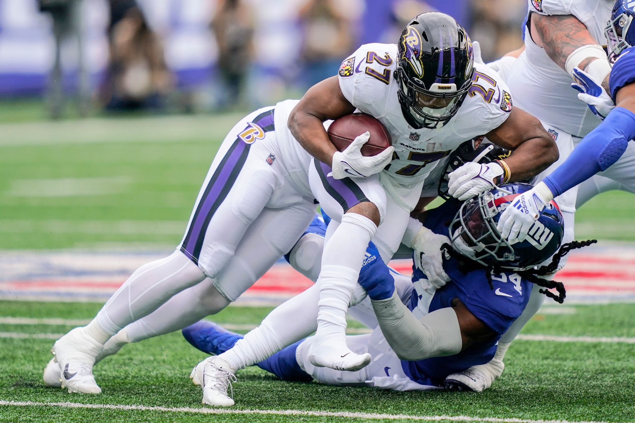 Ravens rule out J.K. Dobbins for matchup with Browns