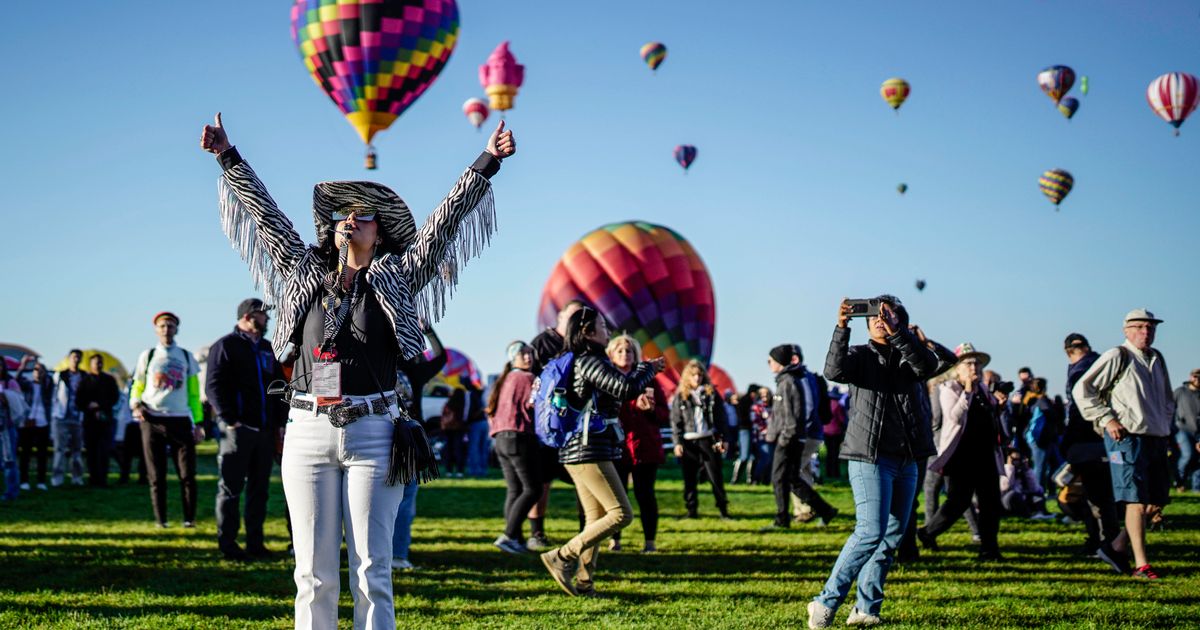 Annual hot air balloon festival draws global audience to US The