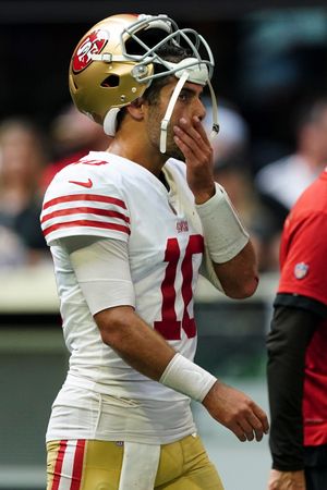 49ers fall to Atlanta Falcons on the road 28-14: Jimmy Garoppolo