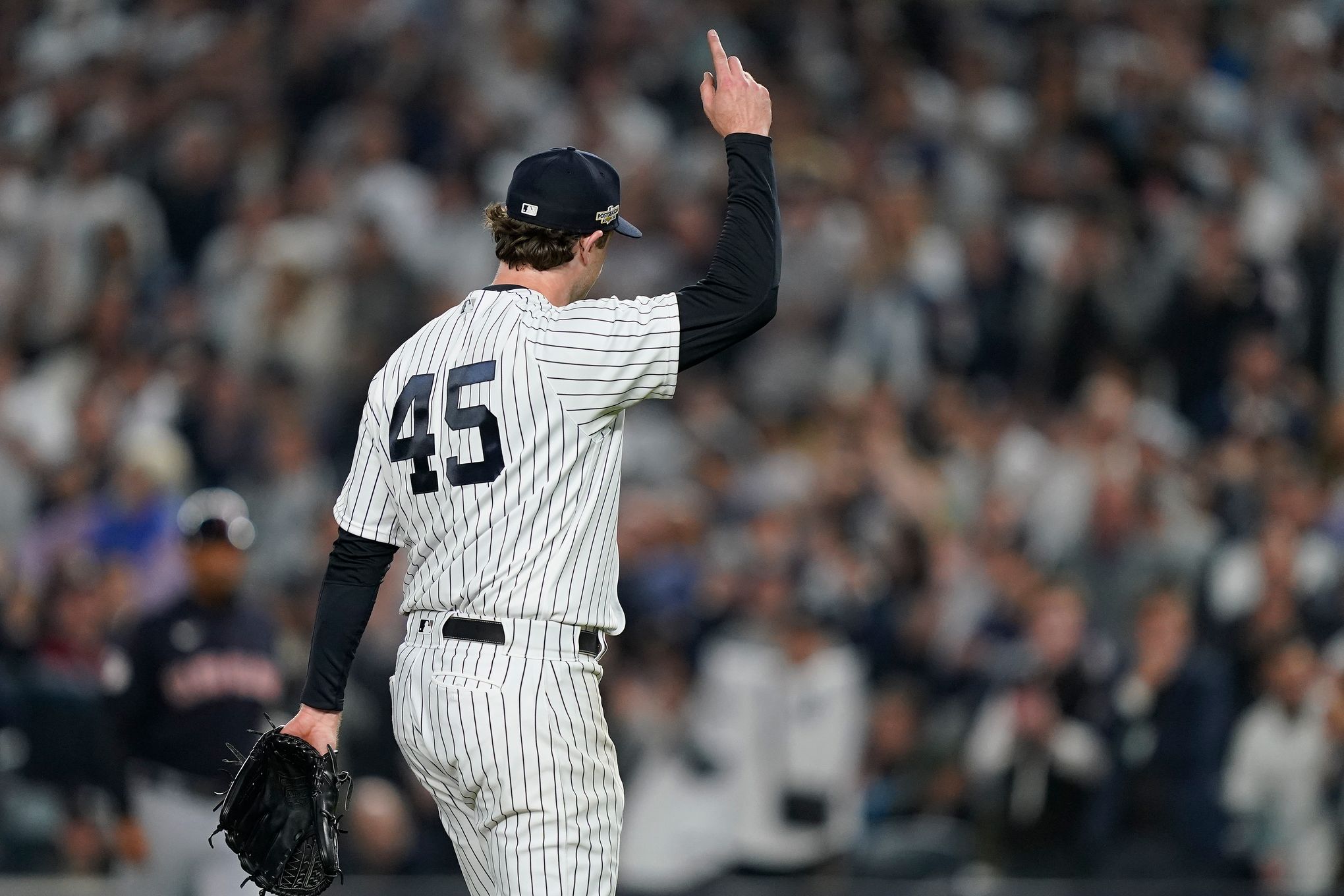 New York Yankees' Aaron Judge (calves), Anthony Rizzo (back) sit