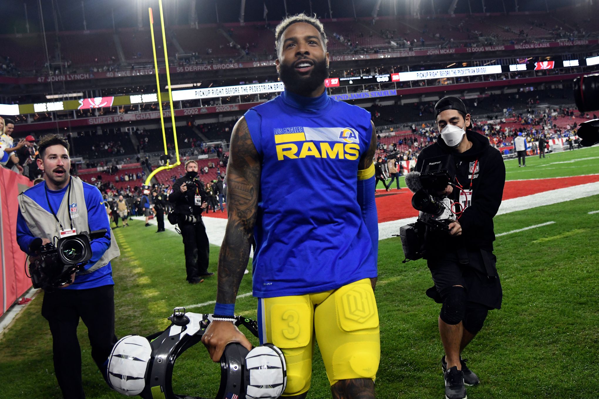 Odell Beckham Jr. says Rams know where he wants to be, but offered him 'the  lowest of low offers' 