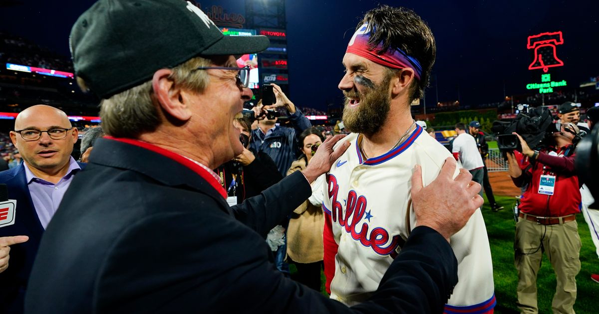 Hot Harper carries Phillies into 1st World Series since 2009, The Latest  from WDEL News