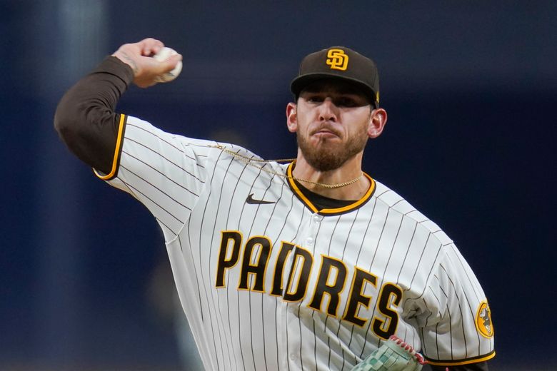 San Diego Padres starting pitcher Joe Musgrove throws during the