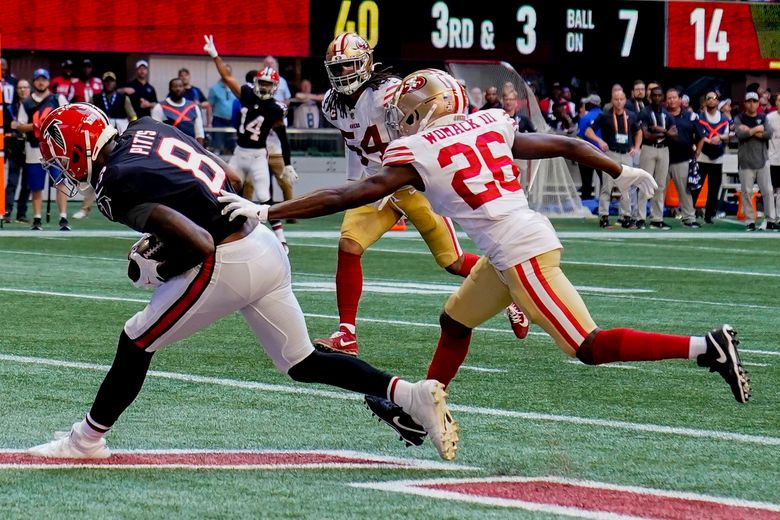 Oct. 16, 2022 game: Falcons 28, 49ers 14