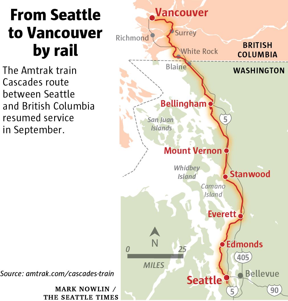 What it s like on Amtrak Cascades and how to spend 24 ish hours