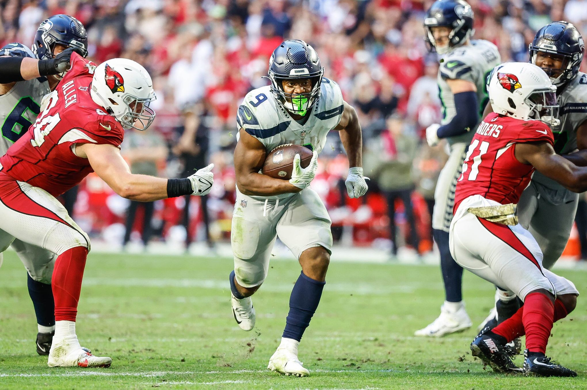 Kenneth Walker III off to fast start as Seahawks' RB1 - ESPN - Seattle  Seahawks Blog- ESPN