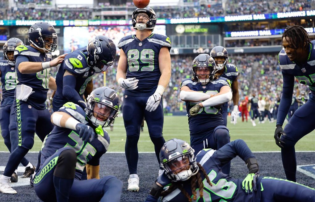 Ultimate NFL Seahawks Fan Room by Courtyard in Seattle, Washington