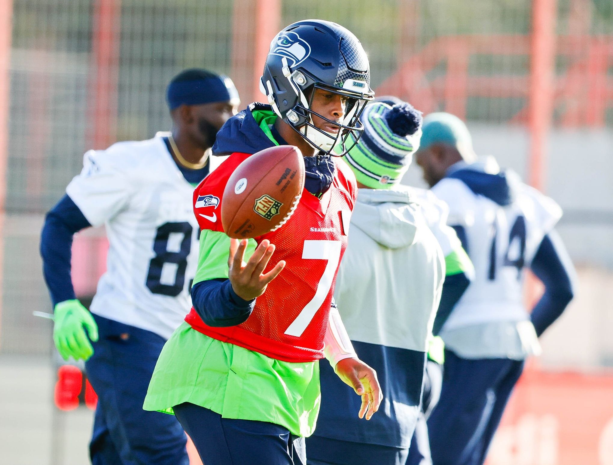 PHOTOS: Seahawks Hit The Bowling Lanes In Munich