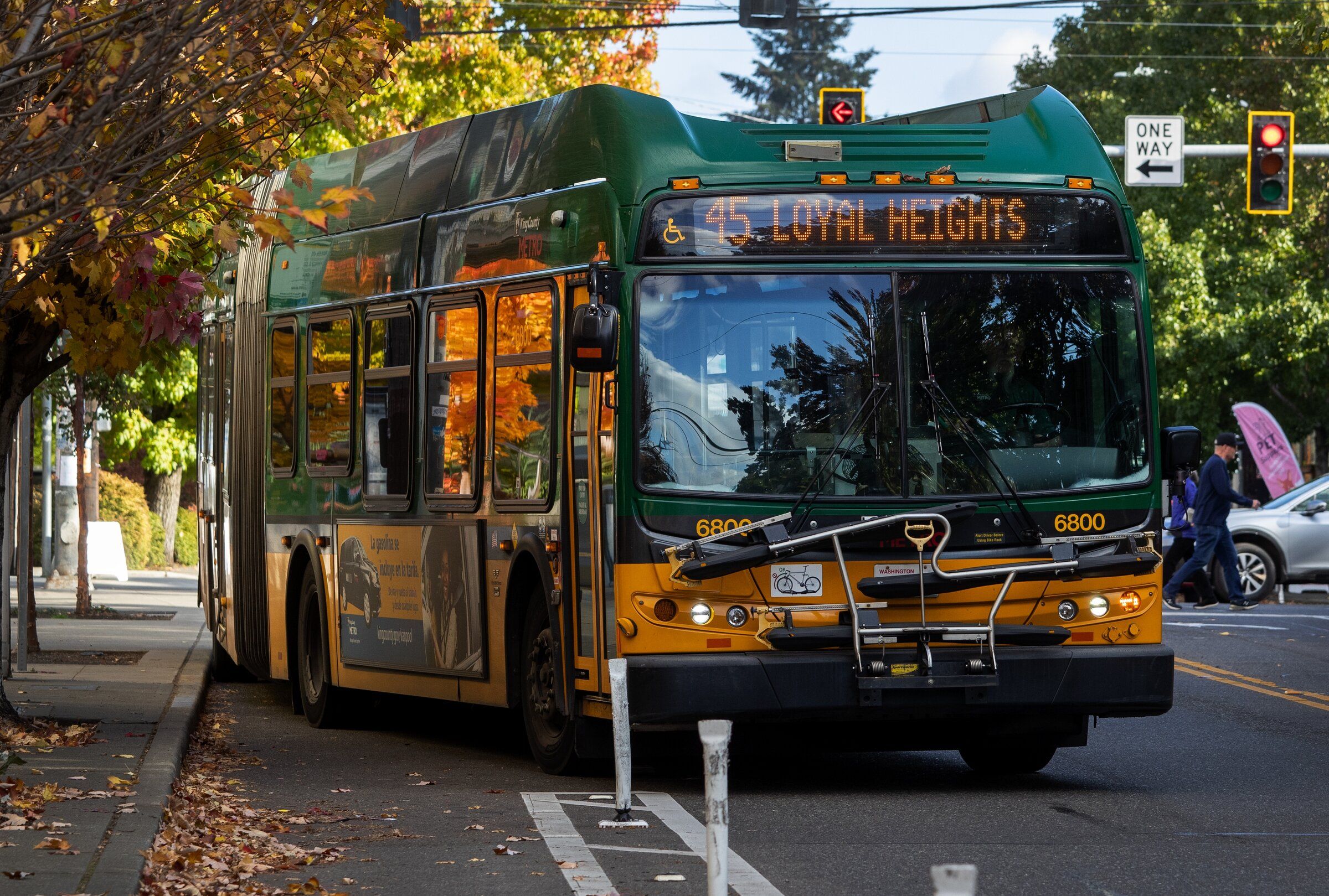 Keeping pedestrians safe at bus stops isn't easy, as Uptown crash