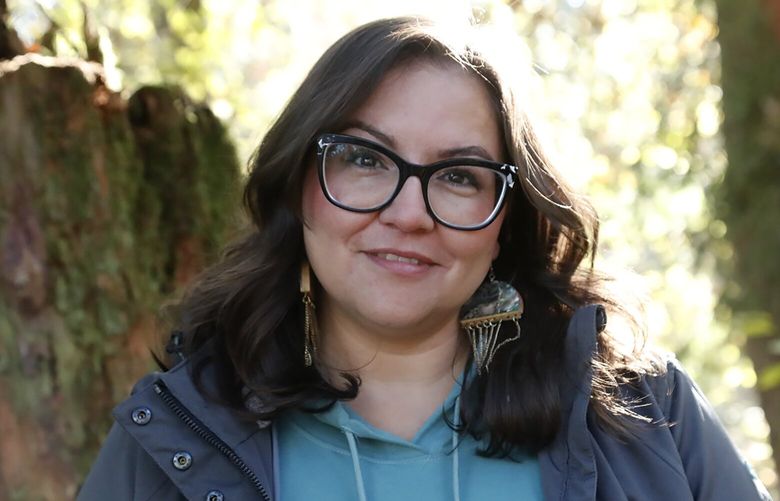 Native foods educator and Muckleshoot tribal member Valerie Segrest, November 14, 2022. 222138