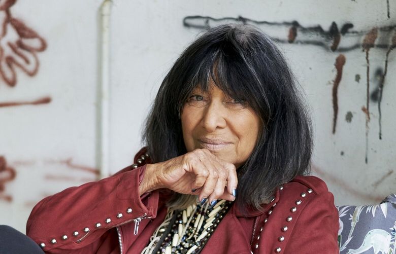 Buffy Sainte-Marie at her recording studio in Kauai, Hawaii, Nov. 18, 2022. Sainte-Marie brought attention to Indigenous issues in her music, and was the first Indigenous person to win an Oscar – “Buffy Sainte-Marie: Carry It On” makes the case for her continued importance. (Akasha Rabut/The New York Times) XNYT97 XNYT97