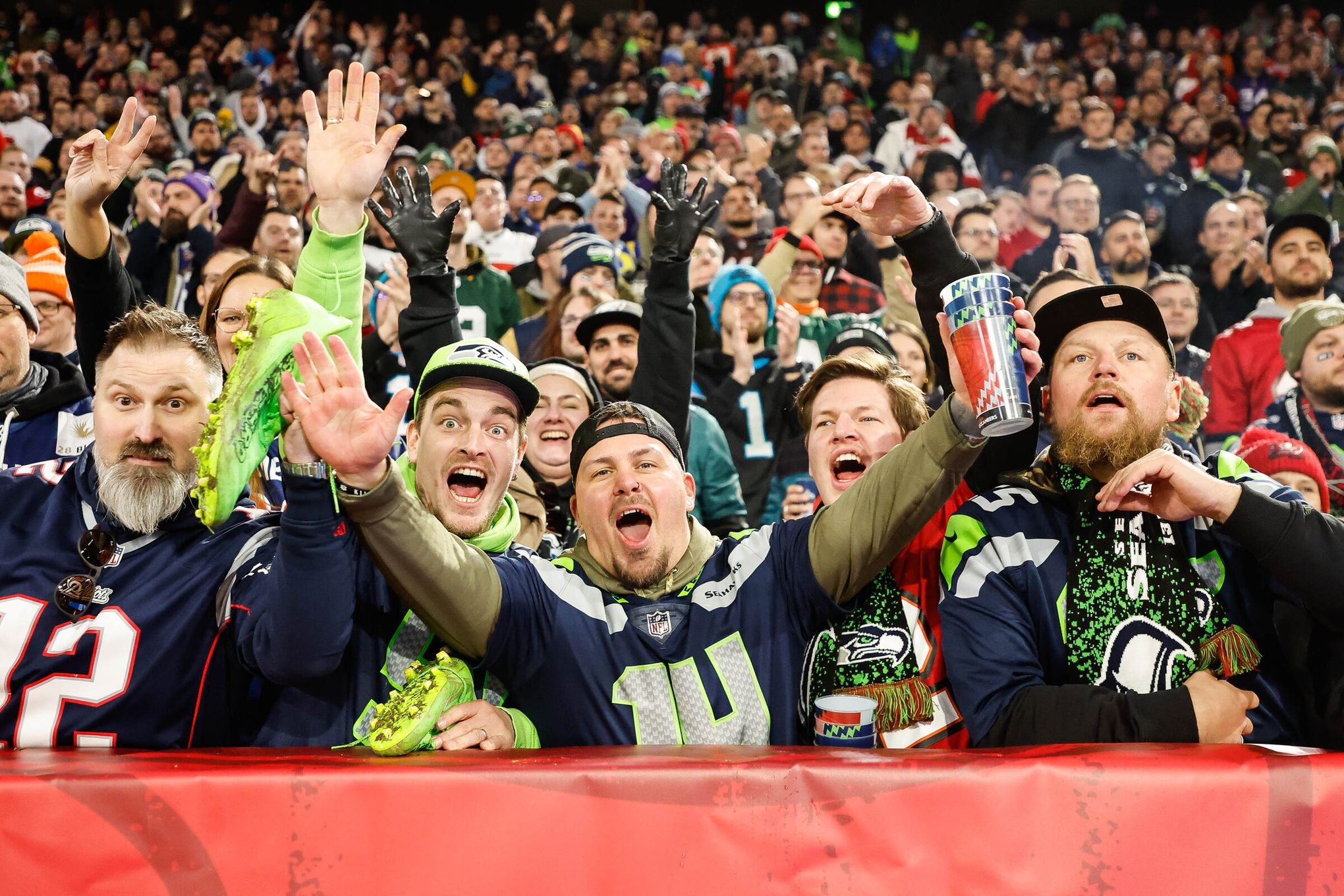 First NFL crowd in Germany sings Country Roads