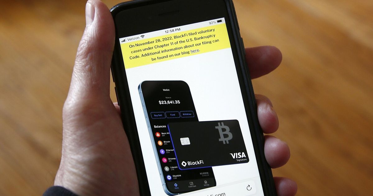 BlockFi files for bankruptcy, latest crypto company to fail