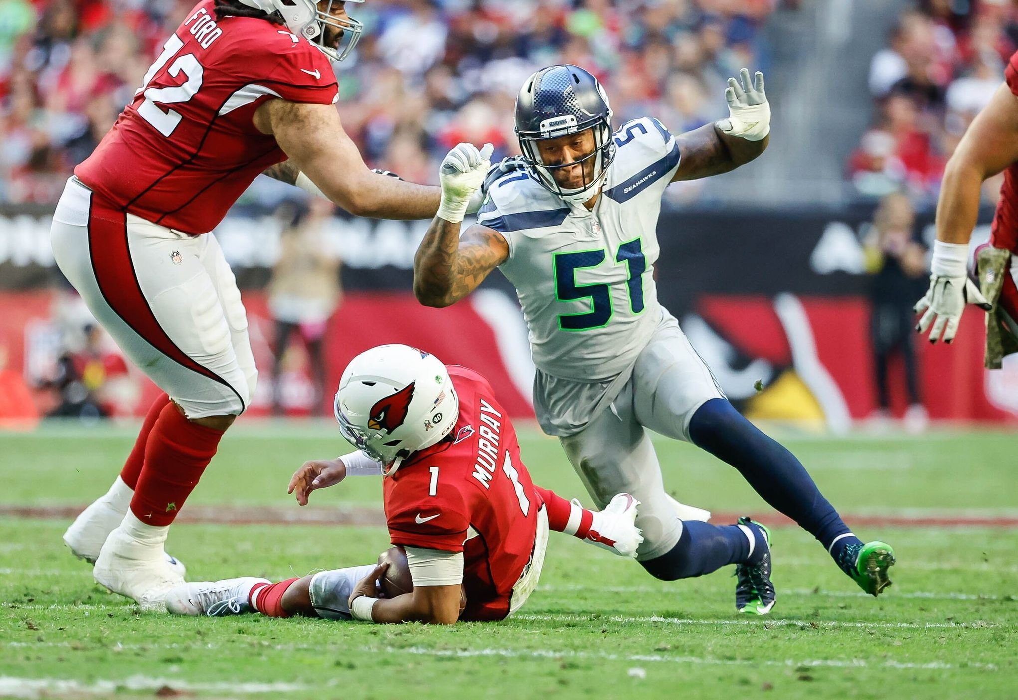 Uchenna Nwosu, Bruce Irvin spark Seahawks' revitalized pass rush