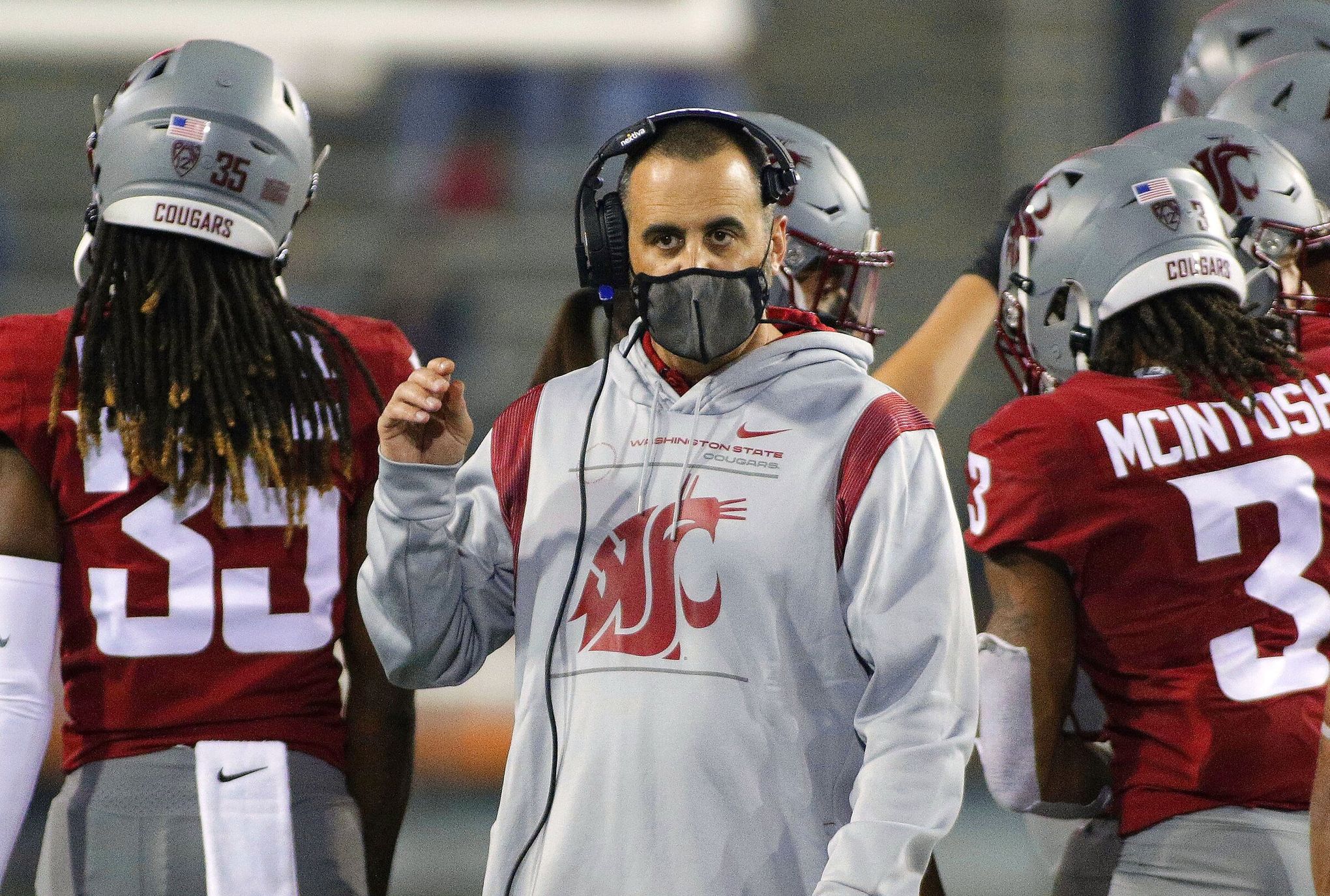 Washington State coach Nick Rolovich fired for refusing vaccine - NBC Sports