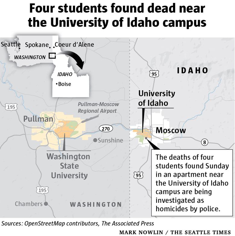 University of Idaho Students Were Stabbed to Death, Autopsy Confirms - WSJ