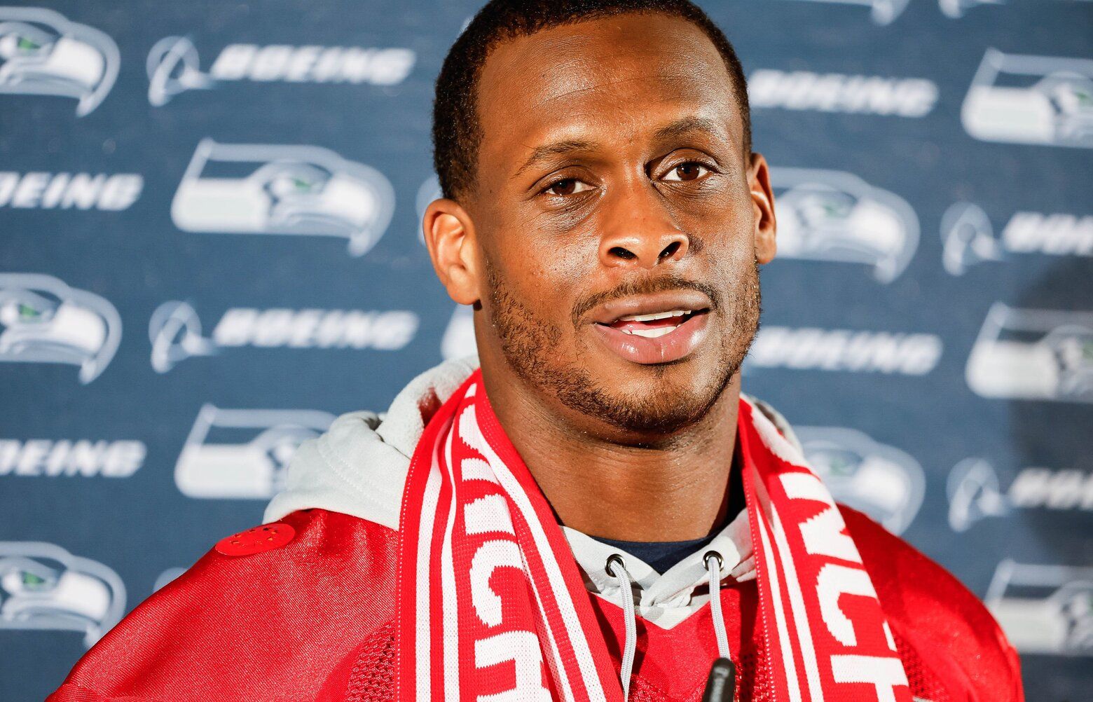 Seahawks QB Geno Smith Can’t Escape Russell Wilson’s Shadow, Even In ...