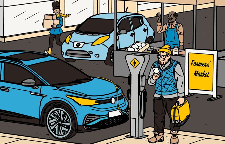 While sales are still skewed toward affluent buyers, more people are choosing electric vehicles to save money. (Janne Iivonen/The New York Times) — FOR EDITORIAL USE ONLY WITH NYT STORY SLUGGED  ELECTRIC VEHICLES BY JACK EWING AND PETER EAVIS FOR NOV. 13, 2022. ALL OTHER USE PROHIBITED —  XNYT61 XNYT61