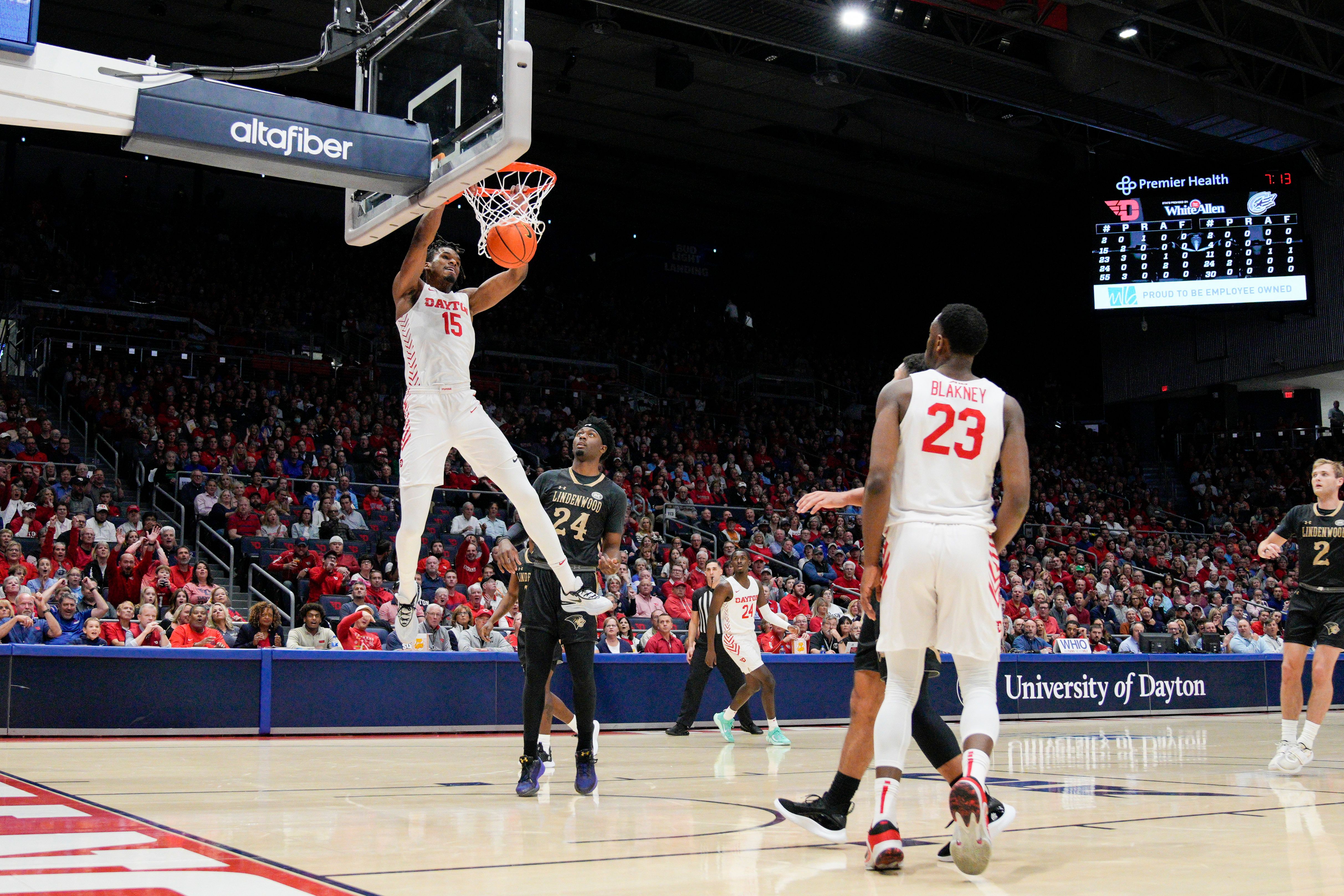 No. 24 Dayton Shakes Off Rust, Beats Lindenwood 73-46 | The Seattle Times