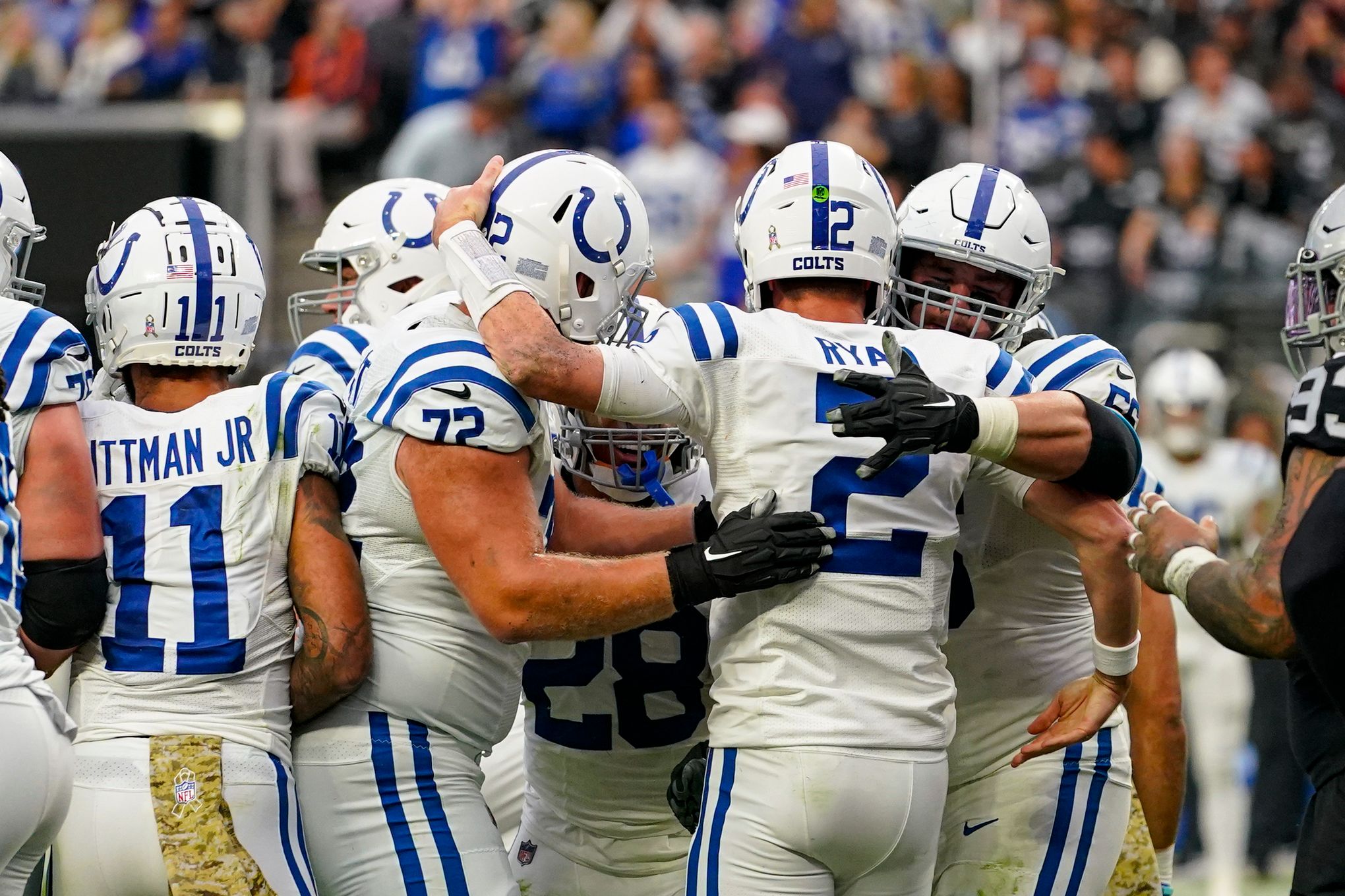 Colts hope emotional win helps inspire 2nd half charge