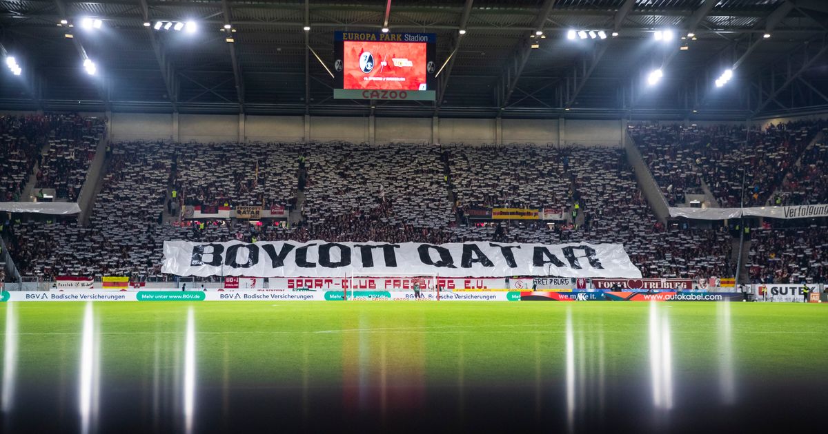 Fans across German stadiums call for Qatar World Cup boycott
