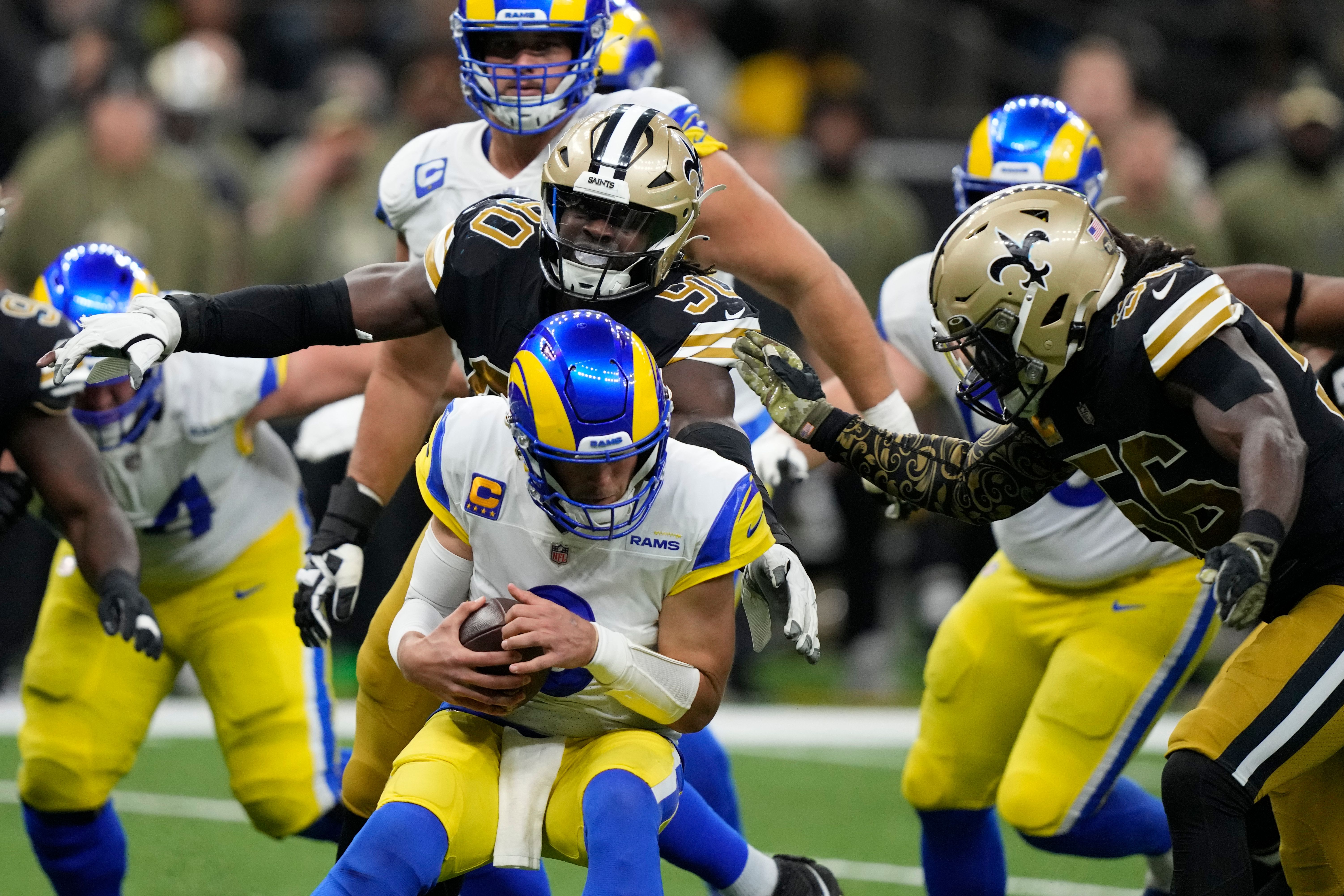 Rams QB Stafford back in concussion protocol out Sunday The