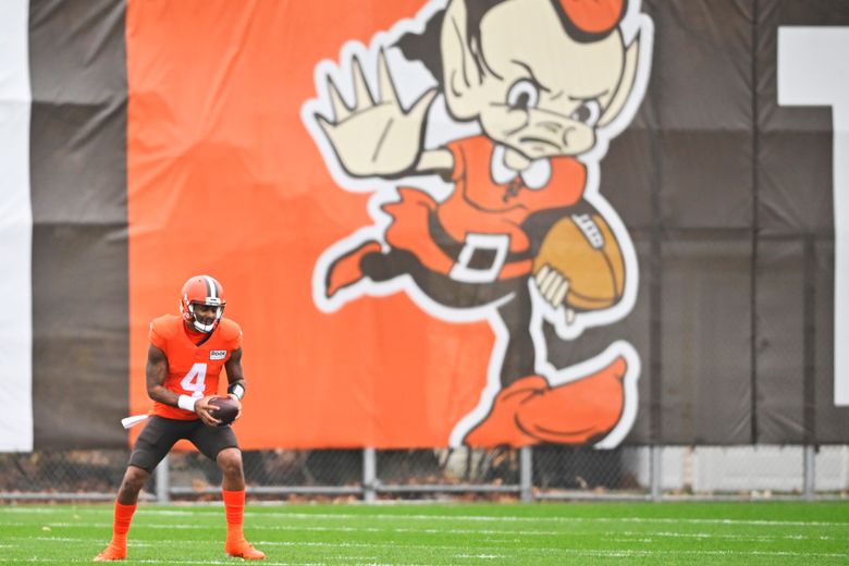 Browns QB Watson practices for 1st time during suspension