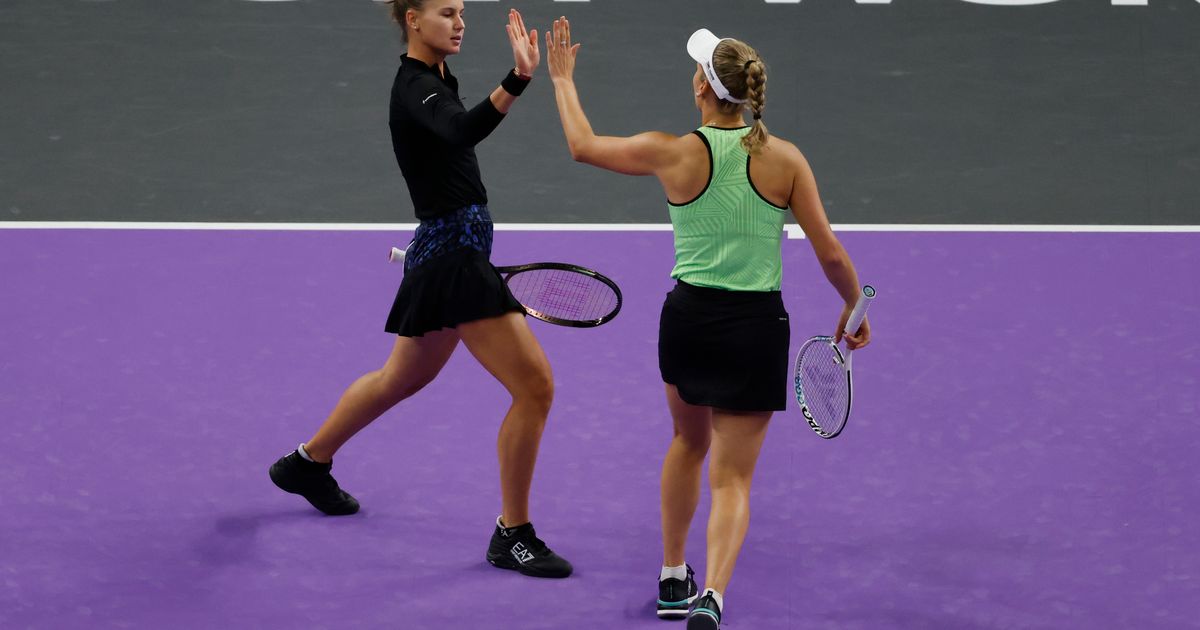 Defending doubles champs fall in title match at WTA Finals The