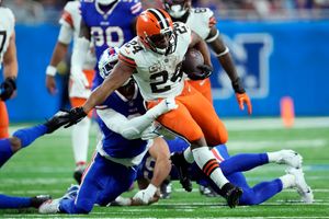 Bills beat Browns 31-23 after snow shifts game to Motor City - Seattle  Sports