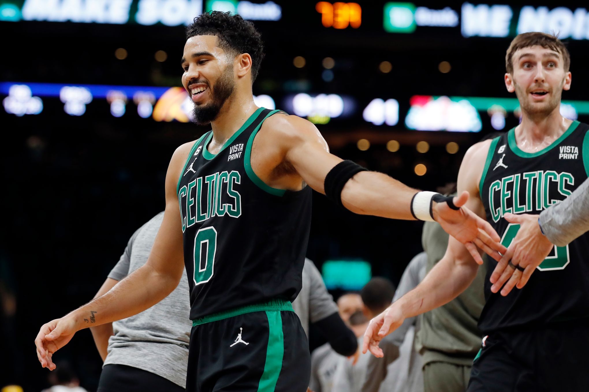 J. R. Smith's Flagrant Foul Has Celtics Seething - The New York Times