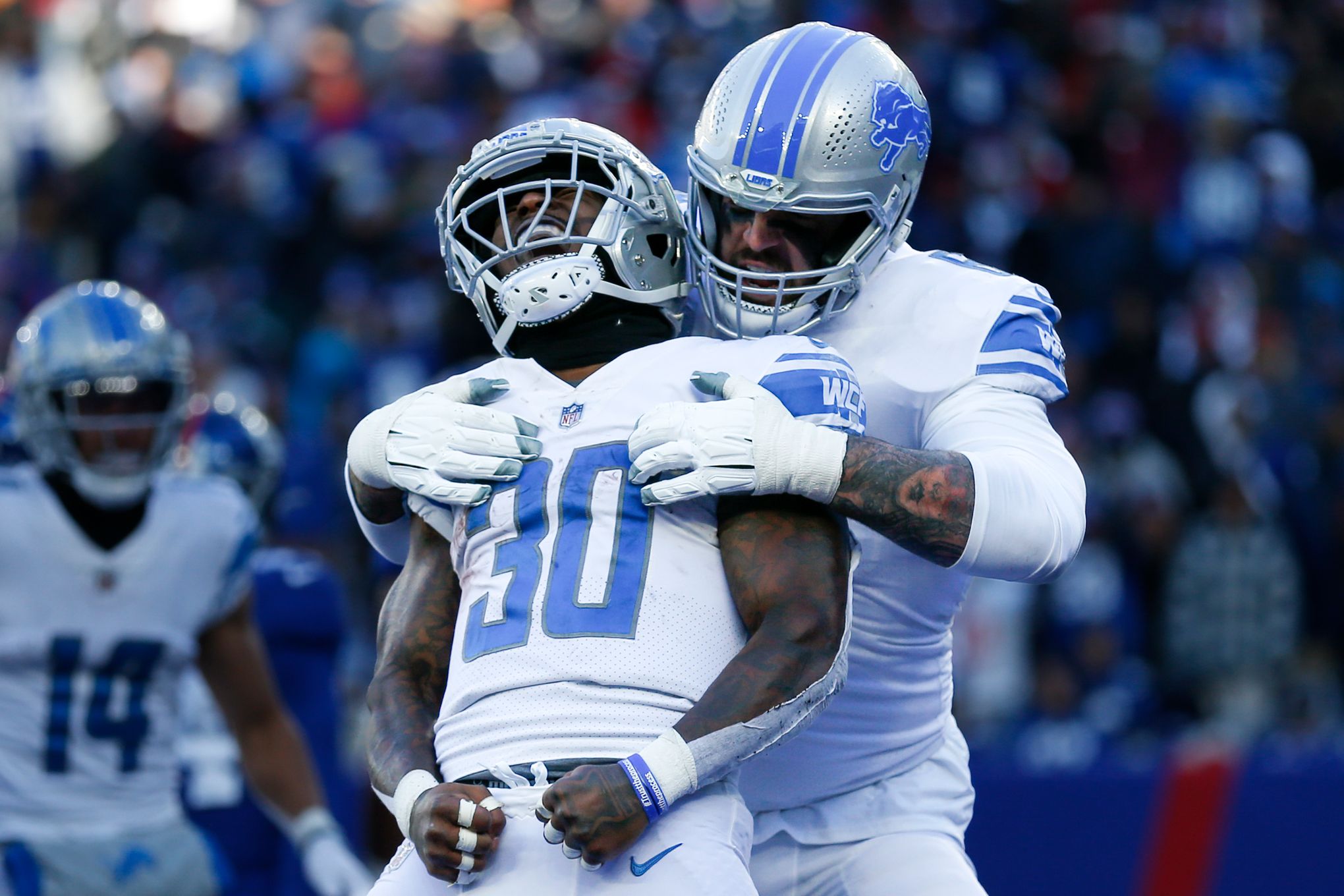 Lions RB Jamaal Williams in 'career-best' shape says trainer