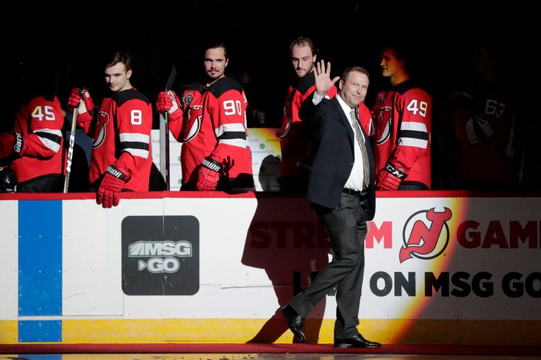 Devils' Brodeur Gets Butterflies as His Son Gets Playing Tips - The New  York Times
