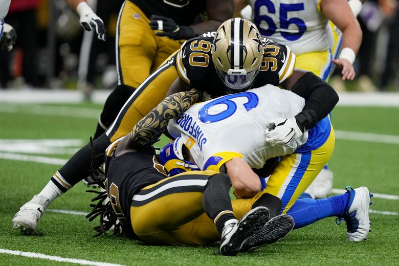 Can't-Miss Play: Deommodore Lenoir snags clutch INT off Los Angeles Rams  quarterback Matthew Stafford late in the fourth quarter