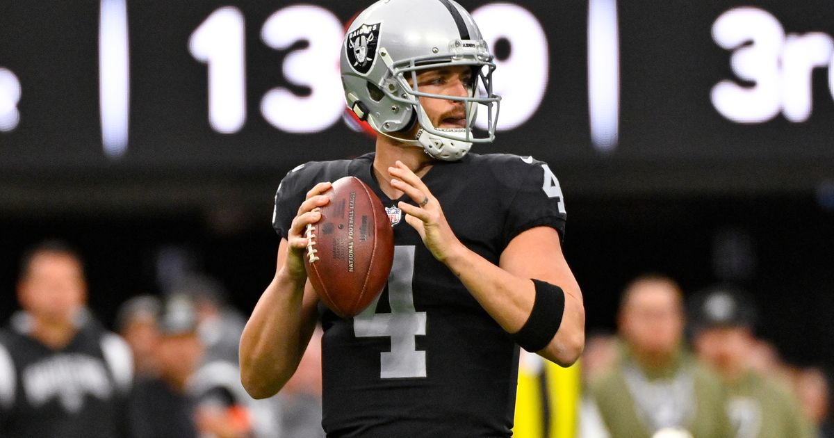 Derek Carr’s emotions emerge after Raiders lose to Colts | The Seattle ...