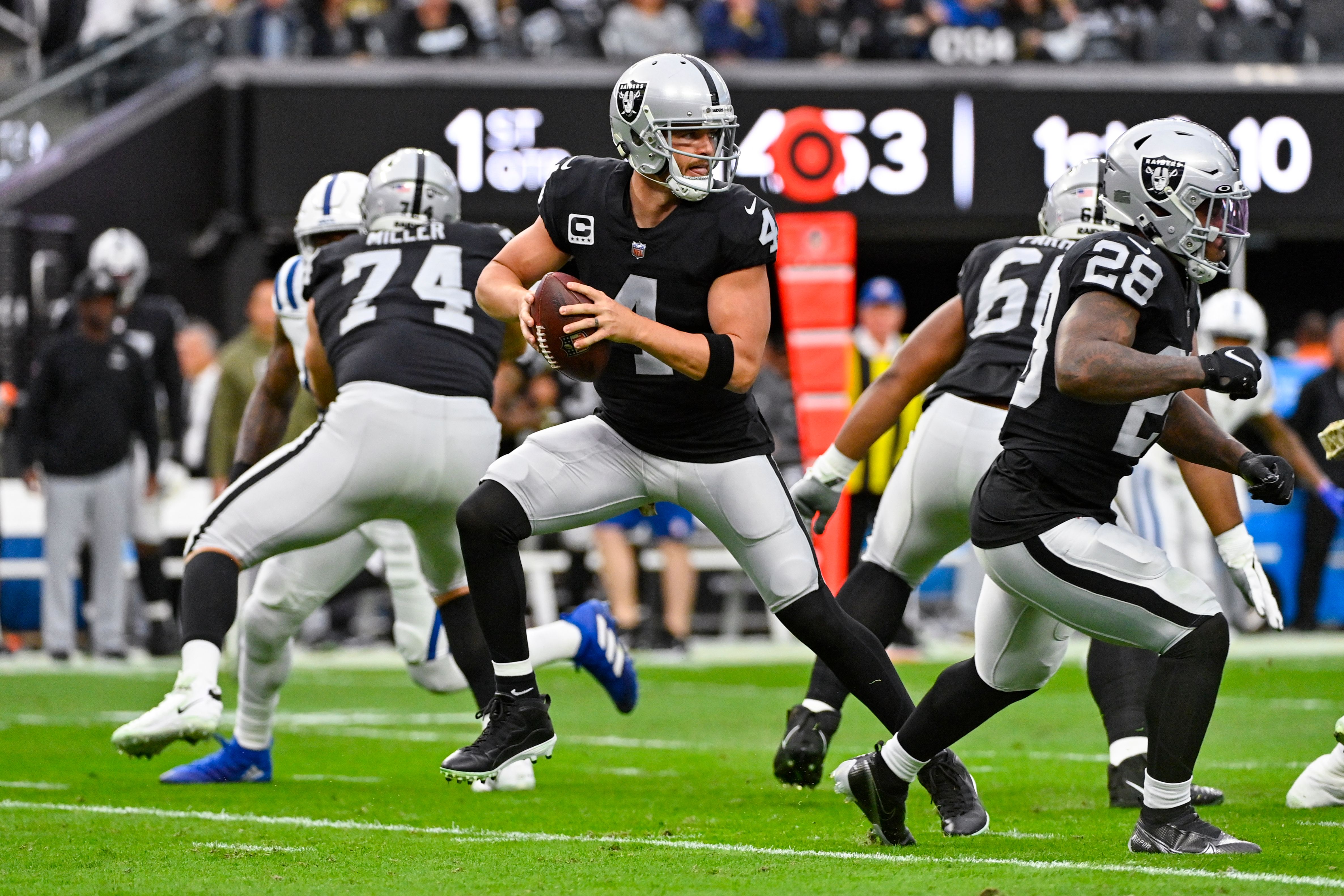Derek Carr's emotions emerge after Raiders lose to Colts | The