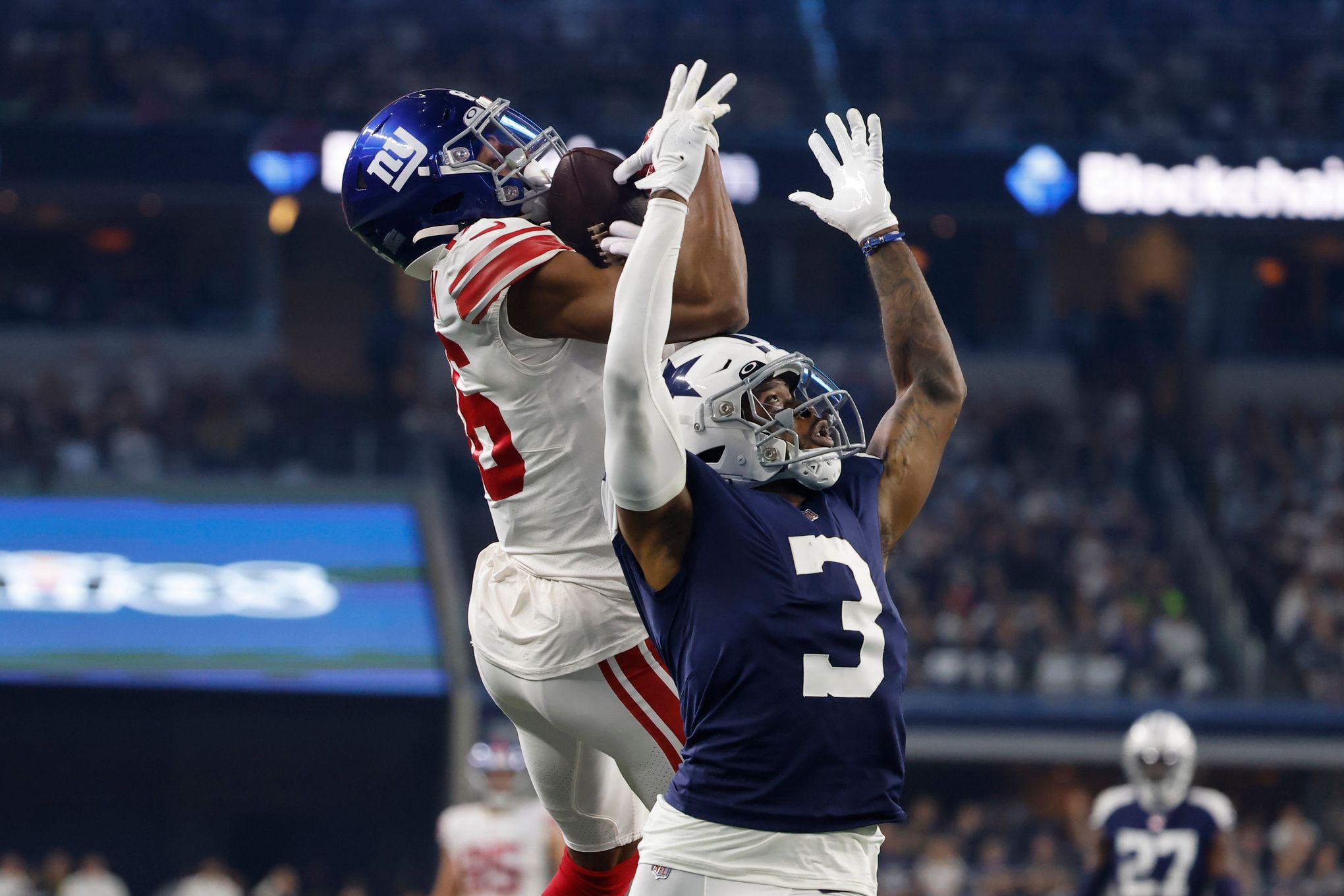 Giants coach Daboll happy with a few of the rookies after loss to