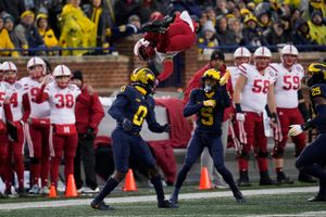 Michigan football blanks Nebraska in first half