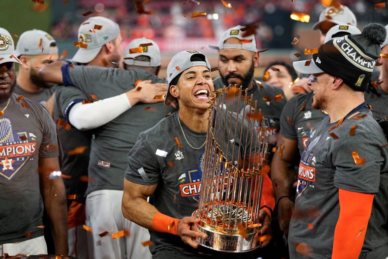 Astros' Peña 1st rookie hitter to win World Series MVP, Baseball