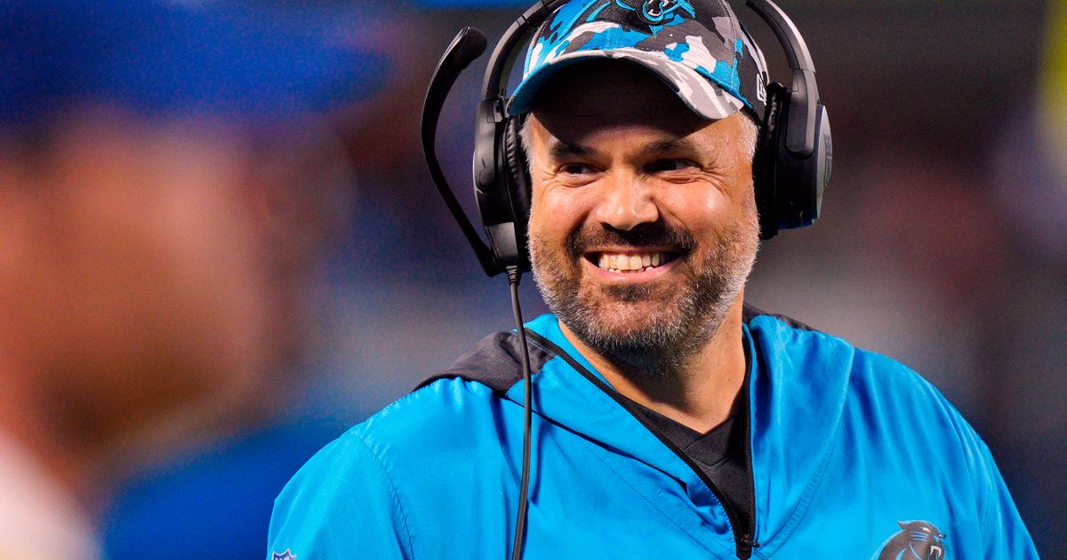 2022 NFL Coach of the Year odds: Where does Panthers' Matt Rhule rank?