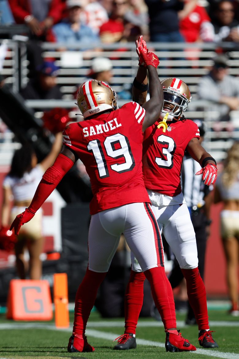 Deebo Samuel Number 19 Jersey San Francisco 49ers Inspired Classic