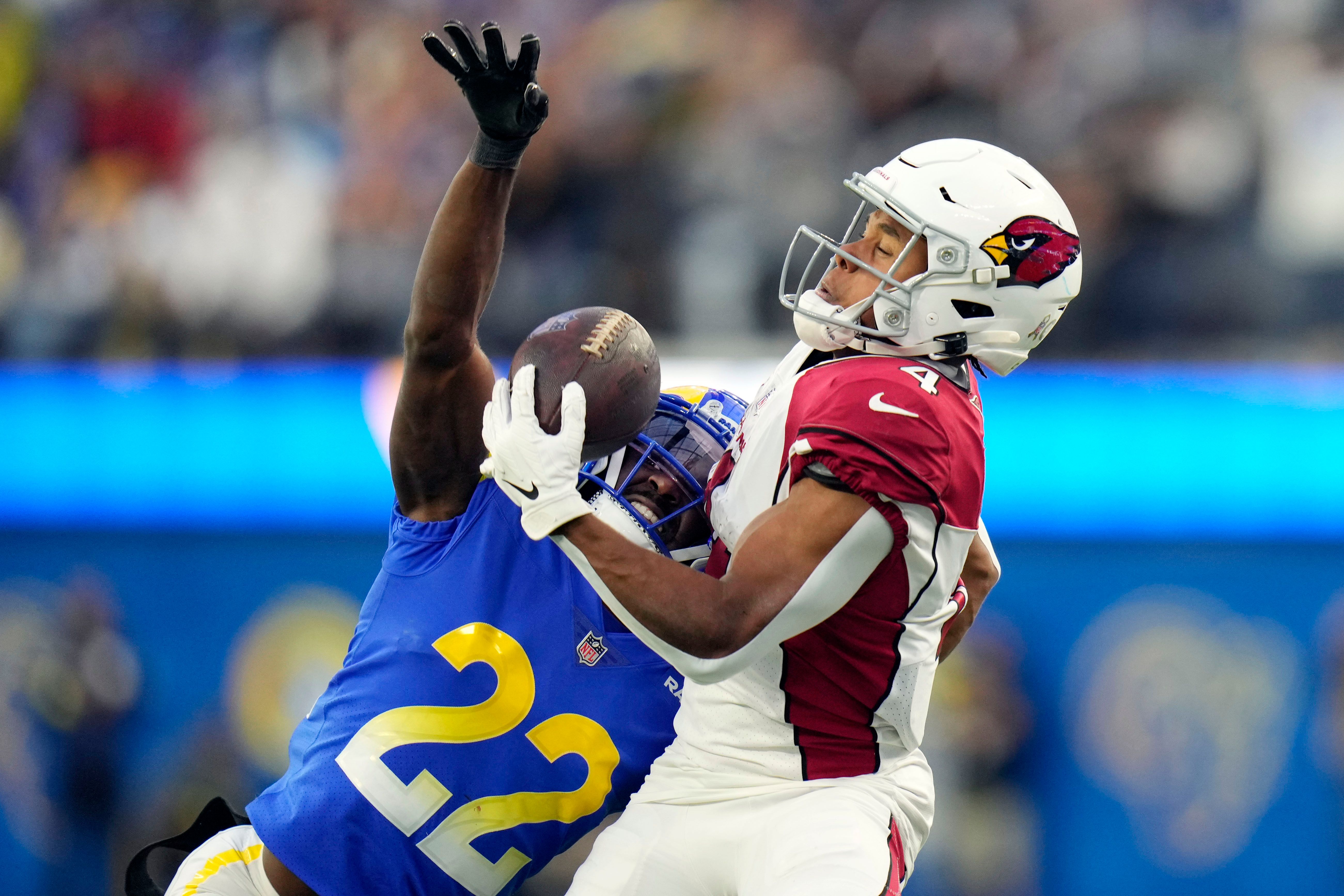 McCoy leads Cards past Rams 27 17 Cooper Kupp injured The