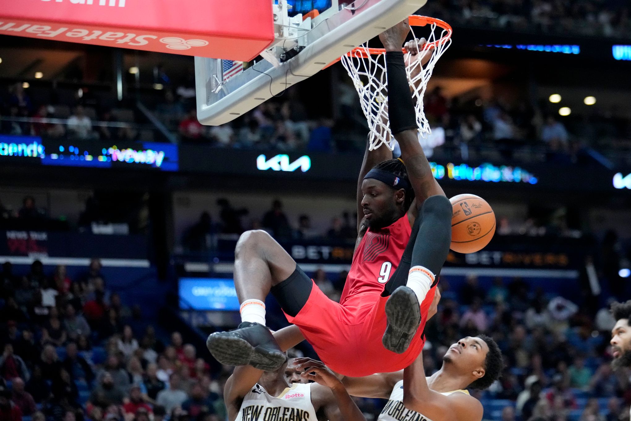 Grant, Blazers win again on the road, 106-95 over Pelicans