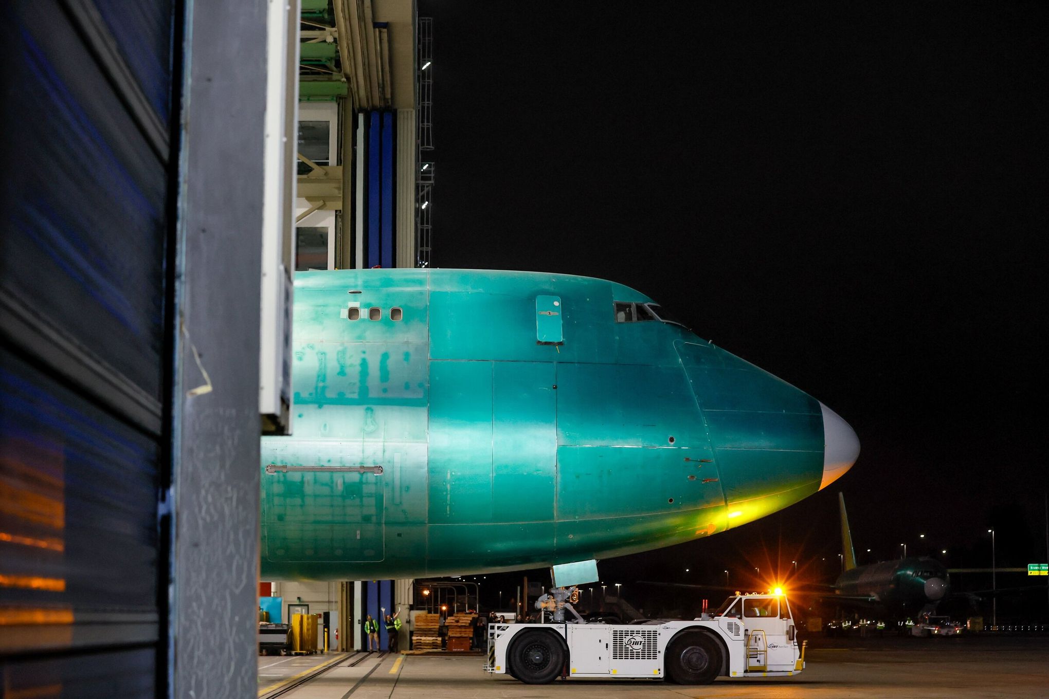 Boeing's Seattle Seahawks-themed 747 is back for an encore