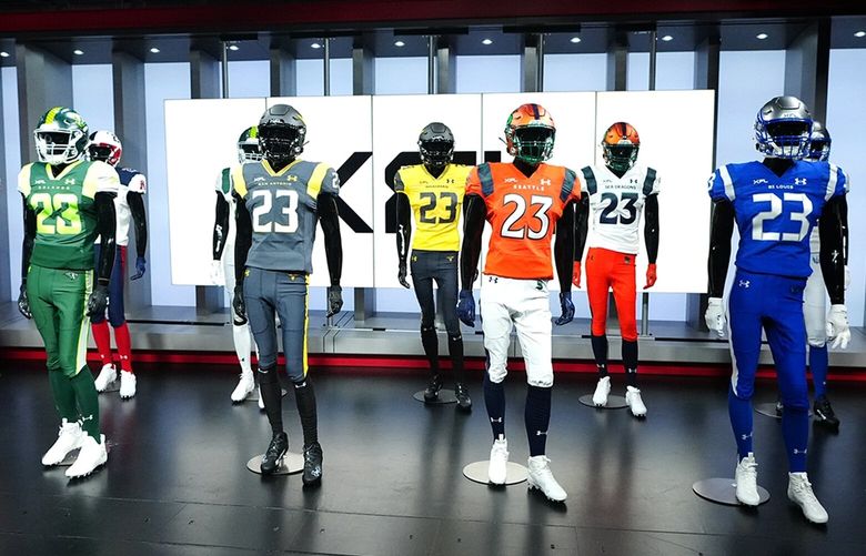 The Seattle Sea Dragons unveiled new uniforms for the 2023 XFL season.