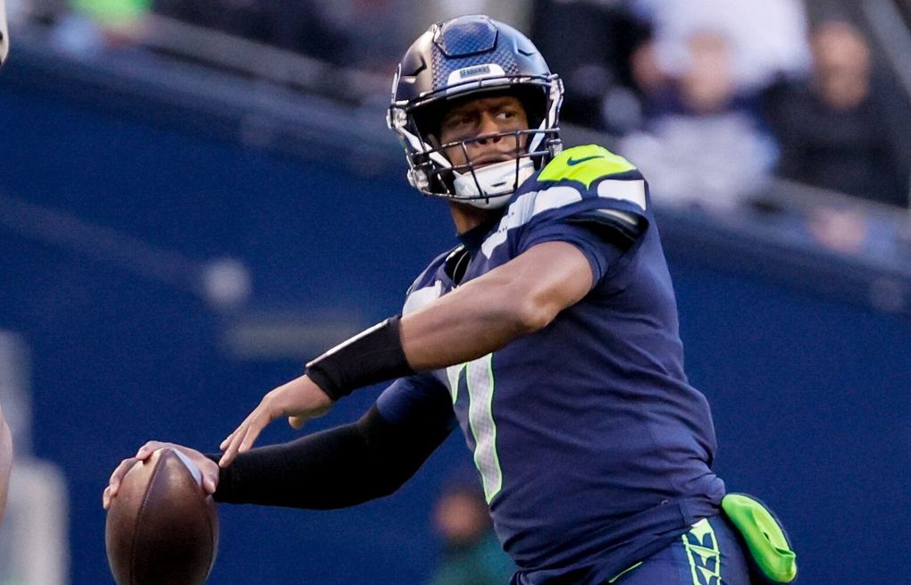 Seahawks PR] Geno Smith has the 3rd longest streak ever of games with a 60+  completion percentage and 80+ passer rating to start a season. The two QB's  who hold longer streaks