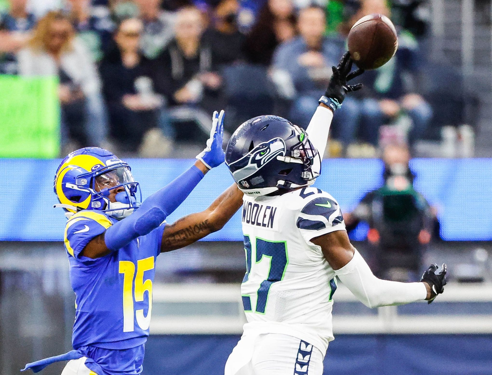 How rookie sensation Tariq Woolen turned into a ballhawking machine with  the Seahawks